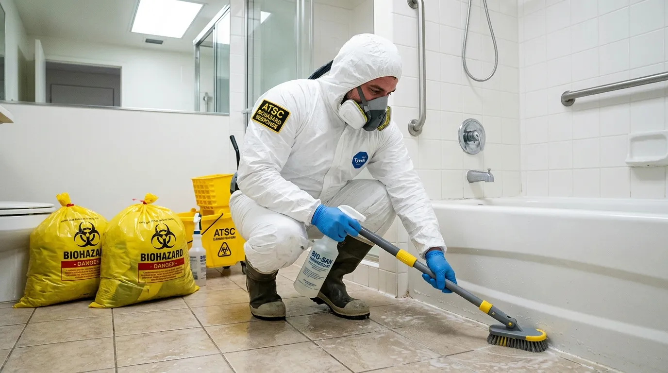 Decontamination equipment deployed for Blood Cleanup in Bee Ridge